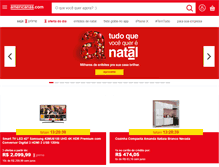 Tablet Screenshot of americanas.com.br